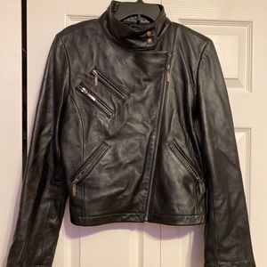 Leather jacket
